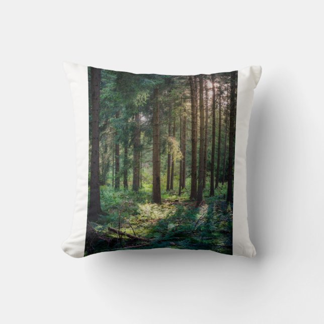 All Natural Organic Trees (124) Cushion (Front)