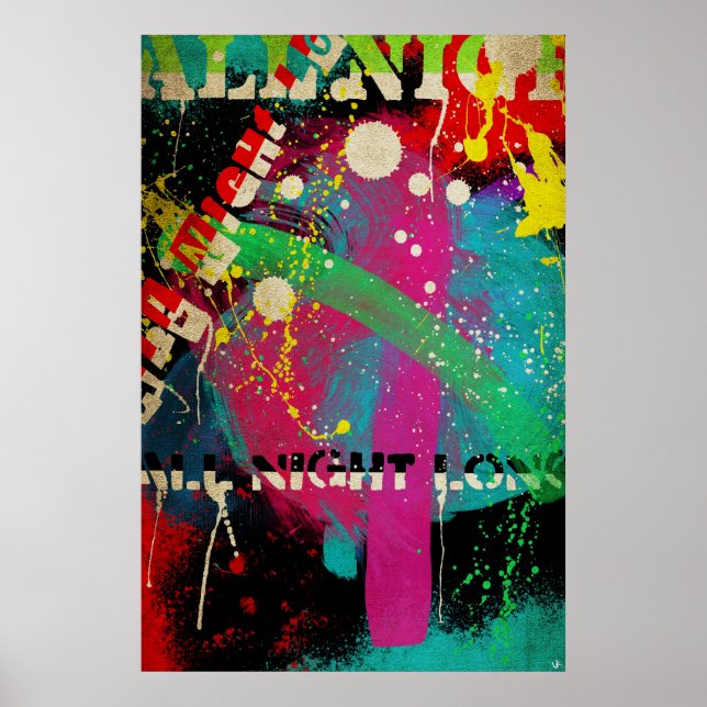 All Night Long Poster (Front)