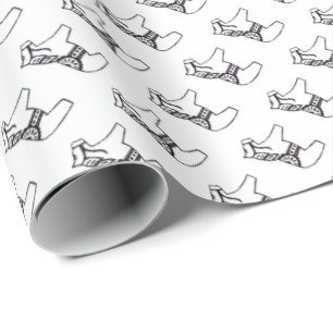 All Occasion Dala Horse Wrapping Paper