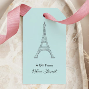 All Occasion Eiffel Tower A Gift From Personalised Tags