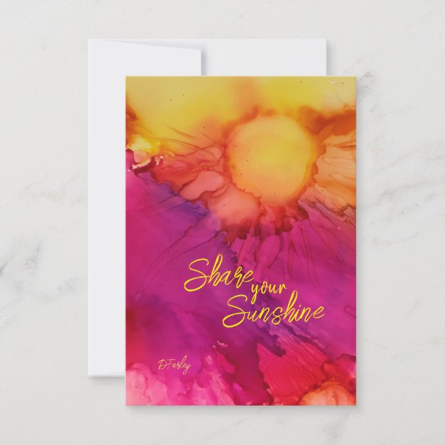 All Occasion Flat note Card (Front)
