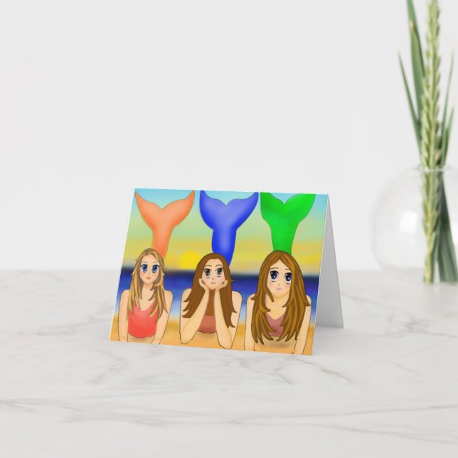 All Occasion Mermaids Notecard (Front)