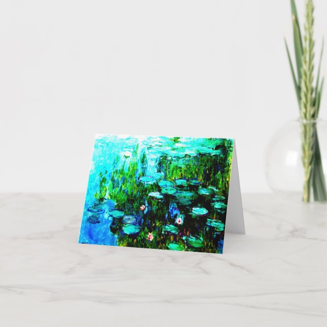 All Occasion Monet "Nympheas" Card (Front)