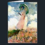 All Occasion Monet Woman with Parasol<br><div class="desc">All Occasion withonet Woman with Parasol</div>