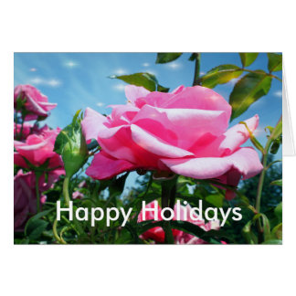 All occasion pink rose, add your photo, text