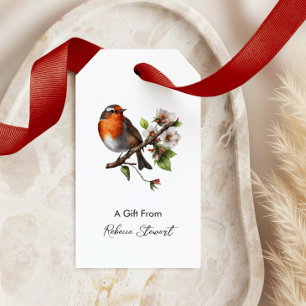 All Occasion Robin A Gift From Personalised Tags