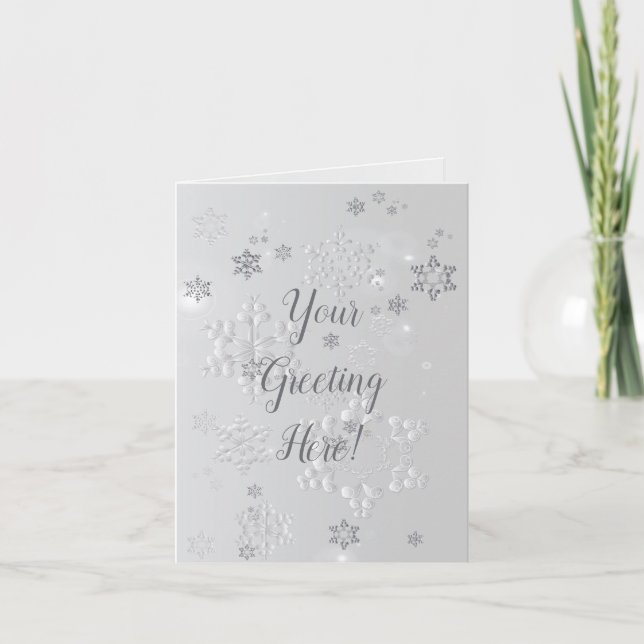 All Occasion Snowflake Card (Front)