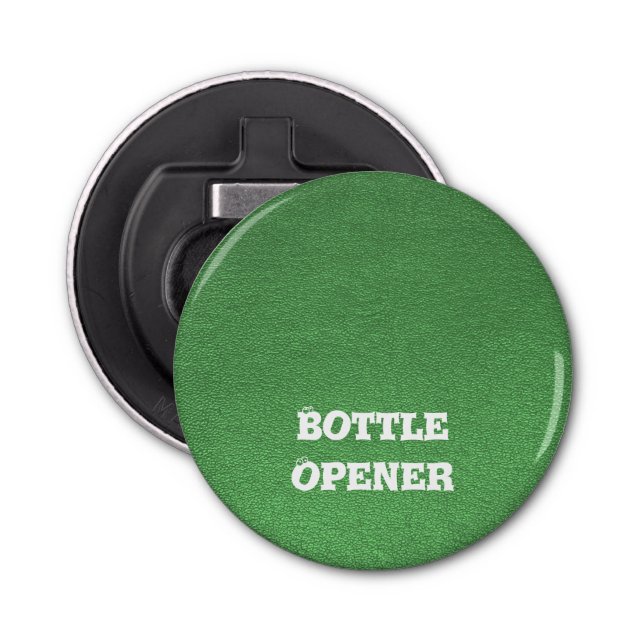 All Occasion Template TEXT NAME GREETING PHOTO fun Bottle Opener (Front)