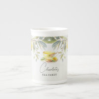 All occasions Lemon Tea Party Personalised
