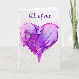 **ALL OF ME LOVES ALL OF YOU** LOVE CARD