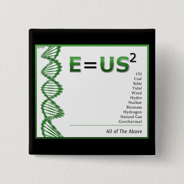 All Of The Above 15 Cm Square Badge (Front)