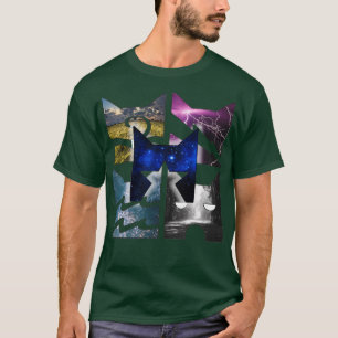 All of the Warrior Cat Clans in one T-Shirt