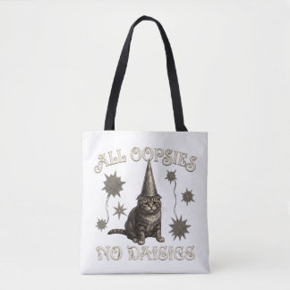 All Oopsies No Daisies Funny Tote Bag