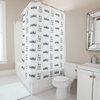 ALL OR NOTHIN GANG SHOWER CURTAIN