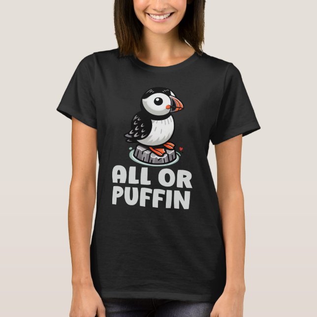All Or Puffin T-Shirt (Front)