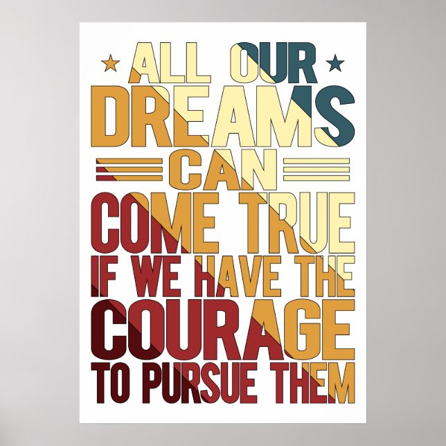 All Our Dreams Can Come True Poster (Front)