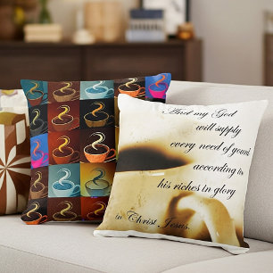 all our needs (Coffee) Cushion