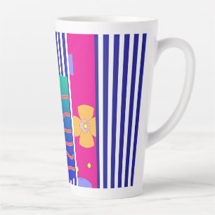 All Over All Purpose Colourful Latte Mug