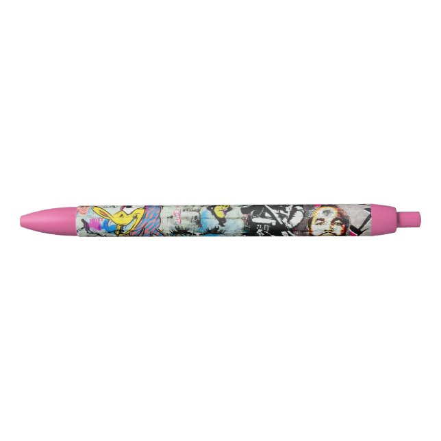 all over it black ink pen (Front)