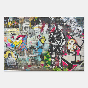 all over it wrapping paper sheet