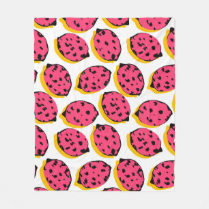 all over lemon patternabstract,art,background,cart fleece blanket
