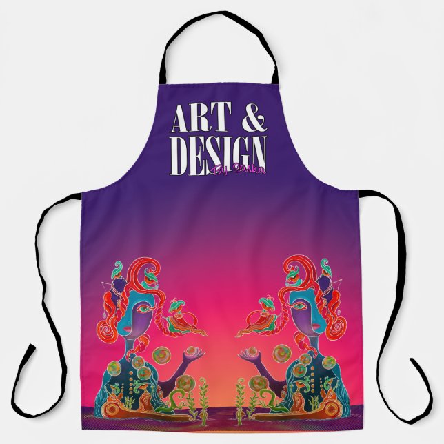 All-Over Print Apron (Front)