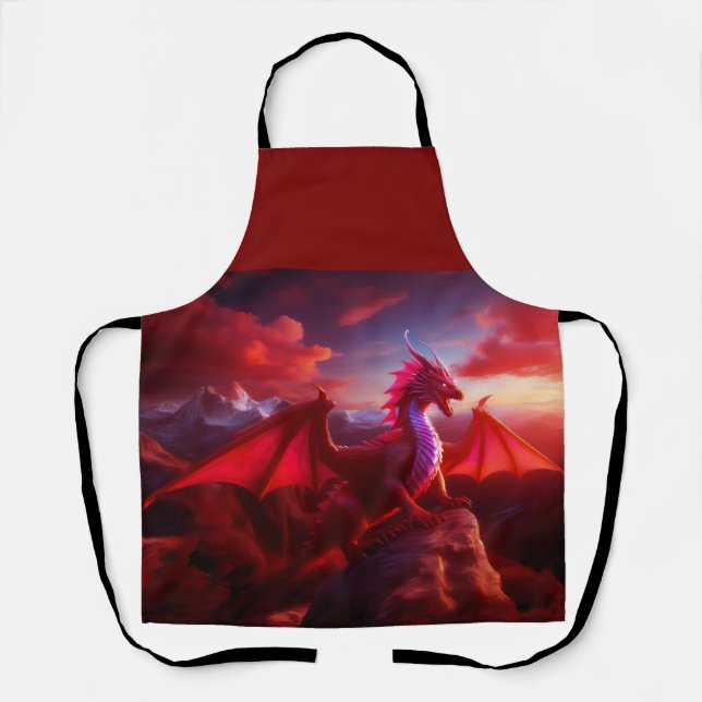 All-Over Print Apron (Front)