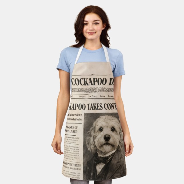 All-Over Print Apron (Worn)