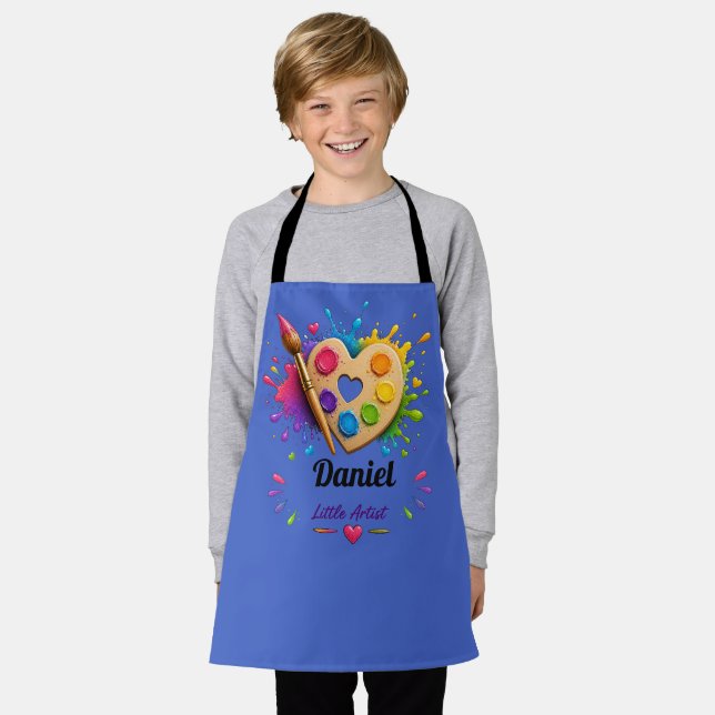 All-Over Print Apron (Worn)