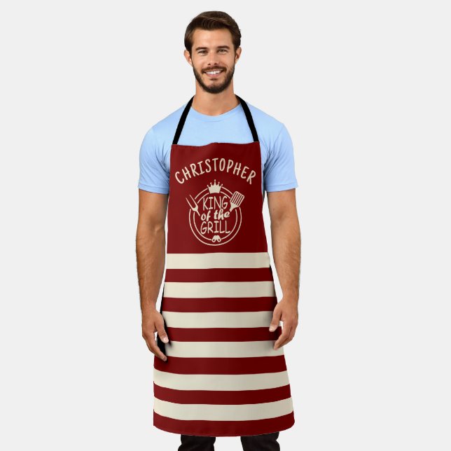 All-Over Print Apron (Worn)