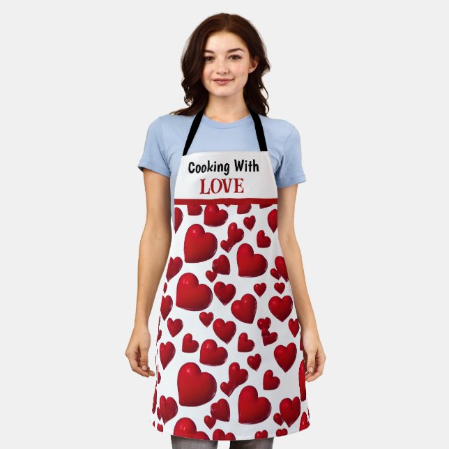 All-Over Print Apron (Worn)