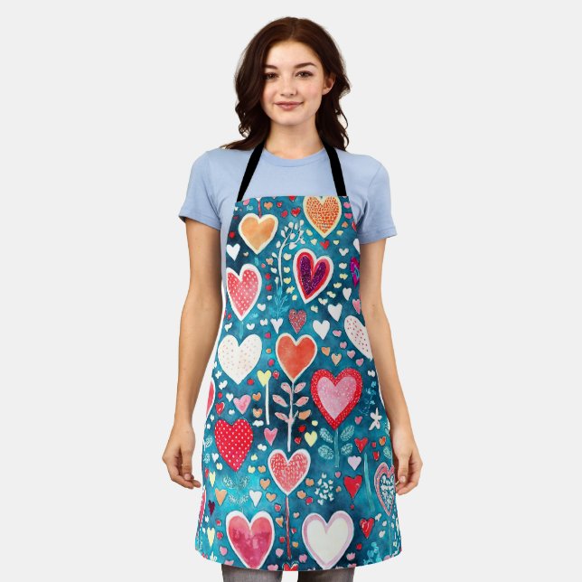 All-Over Print Apron (Worn)