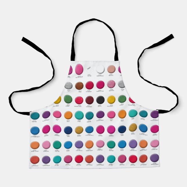 All-Over-Print Apron - A Rainbow of Colors (S) (Front)