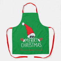 All-Over Print Apron Christmas Gnomo