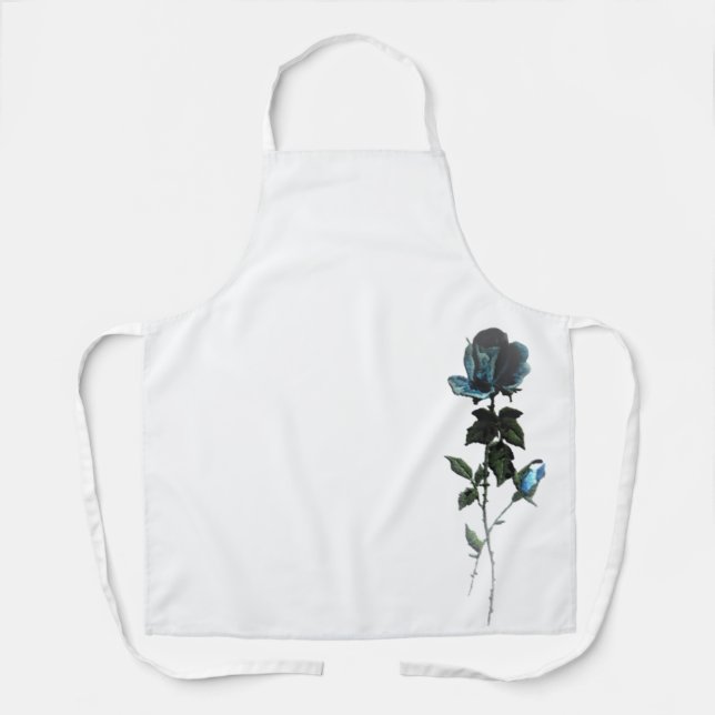 All-Over Print Apron flower style and design (Front)
