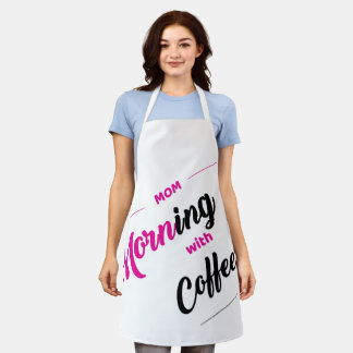 All-Over Print Apron, FOR MOM GIFT Apron