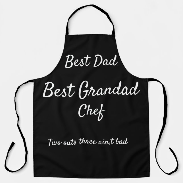 All-Over Print Apron, gift for him , Fun message   Apron (Front)