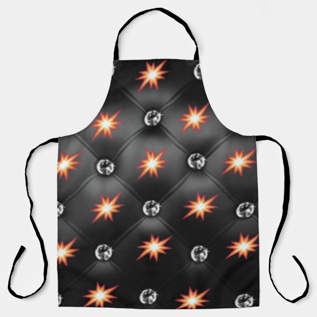  All-Over Print Apron Large 27"x34" Whether you ar (Front)