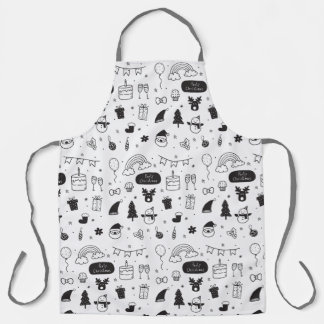 All-Over Print Apron, Large Apron