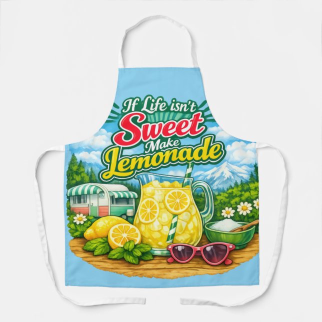 All-Over Print Apron, Medium Apron (Front)