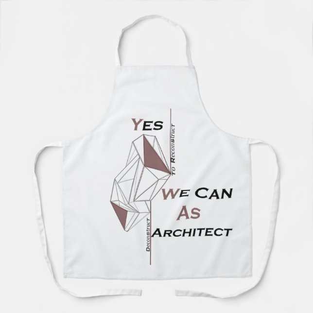 All-Over Print Apron, Medium Apron (Front)