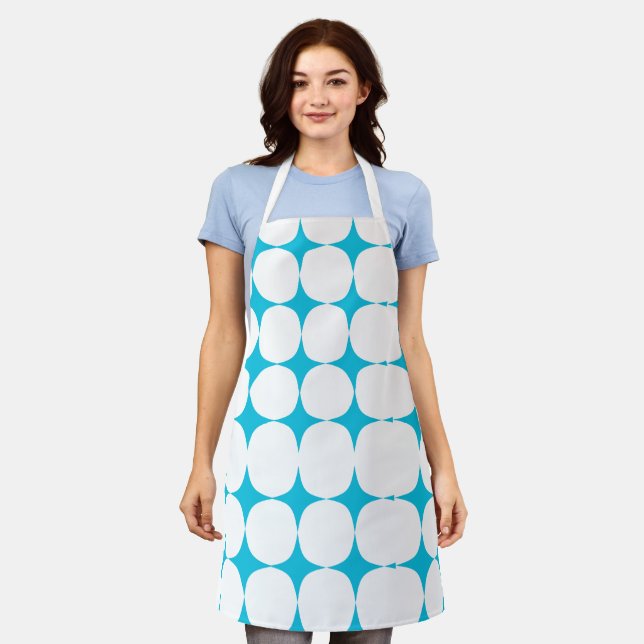 All-Over Print Apron, Medium Apron (Worn)