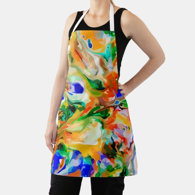 All-Over Print Apron, Medium Apron (Insitu)