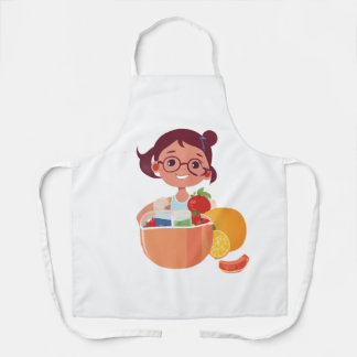 All-Over Print Apron, Medium Apron