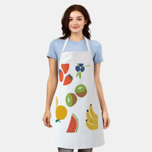All-Over Print Apron, Medium fruits  Apron