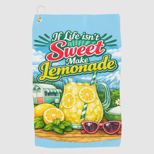 All-Over Print Apron, Medium Golf Towel (Front)