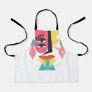 All-Over Print Apron, Small Apron