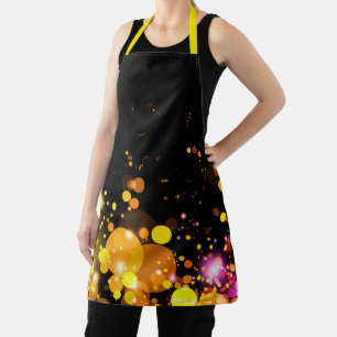 All Over Print BBQ Kitchen Apron Large Chef Gift