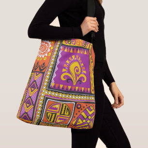 All-Over-Print Cross Body Bag, Large Crossbody Bag