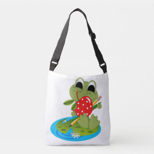 All-Over-Print Cross Body Bag, Medium Crossbody Bag